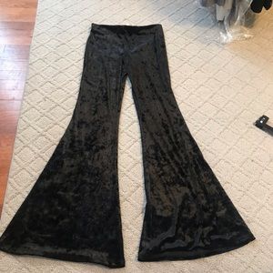 Band of Gypsies velvet bell bottoms!